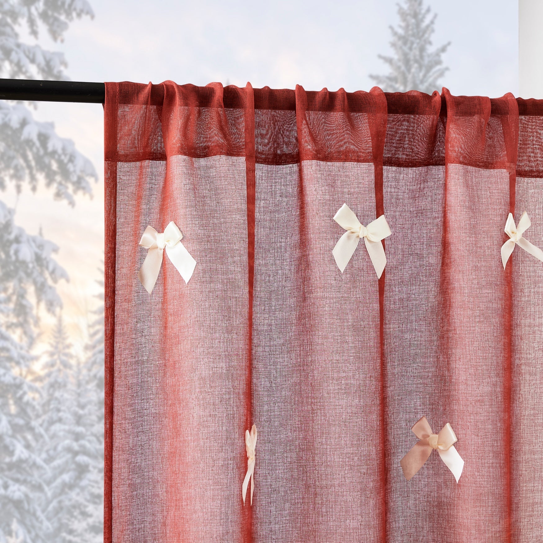 Holiday Ribbon Kitchen Tier Set image number 1