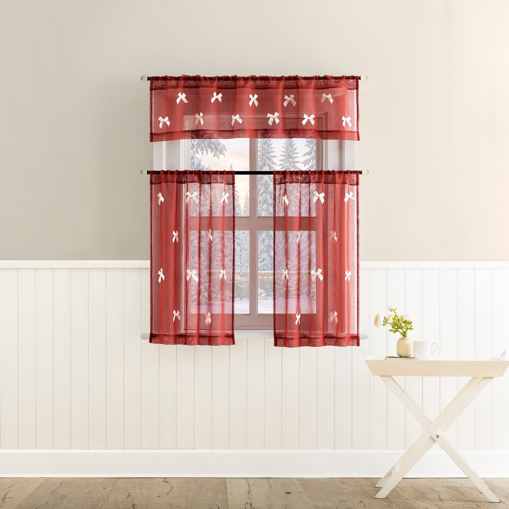 Holiday Ribbon Kitchen Tier Set image number 4