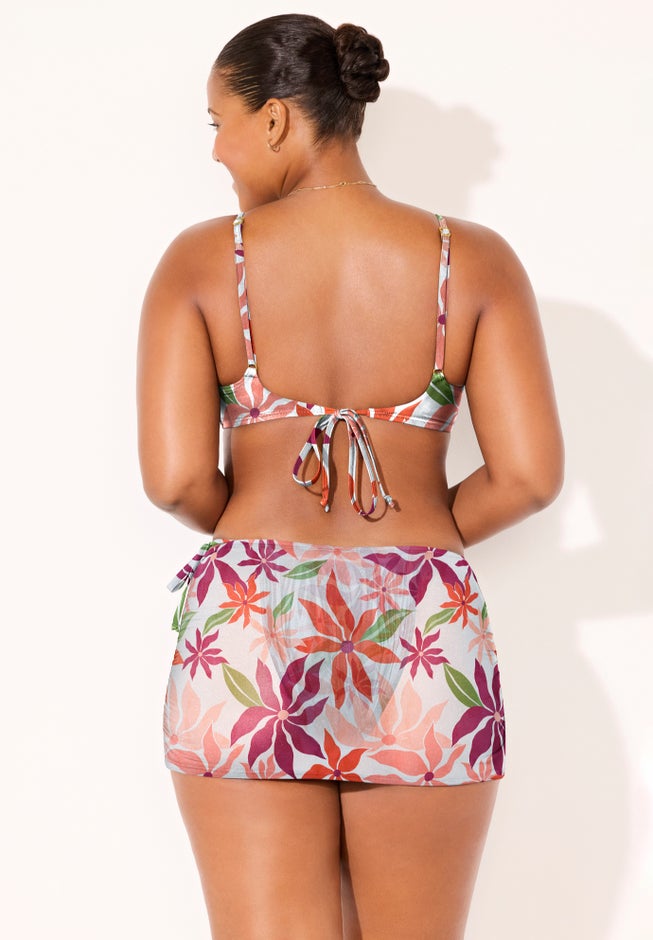 Wrapped Knot Underwire Bikini Top image number 3