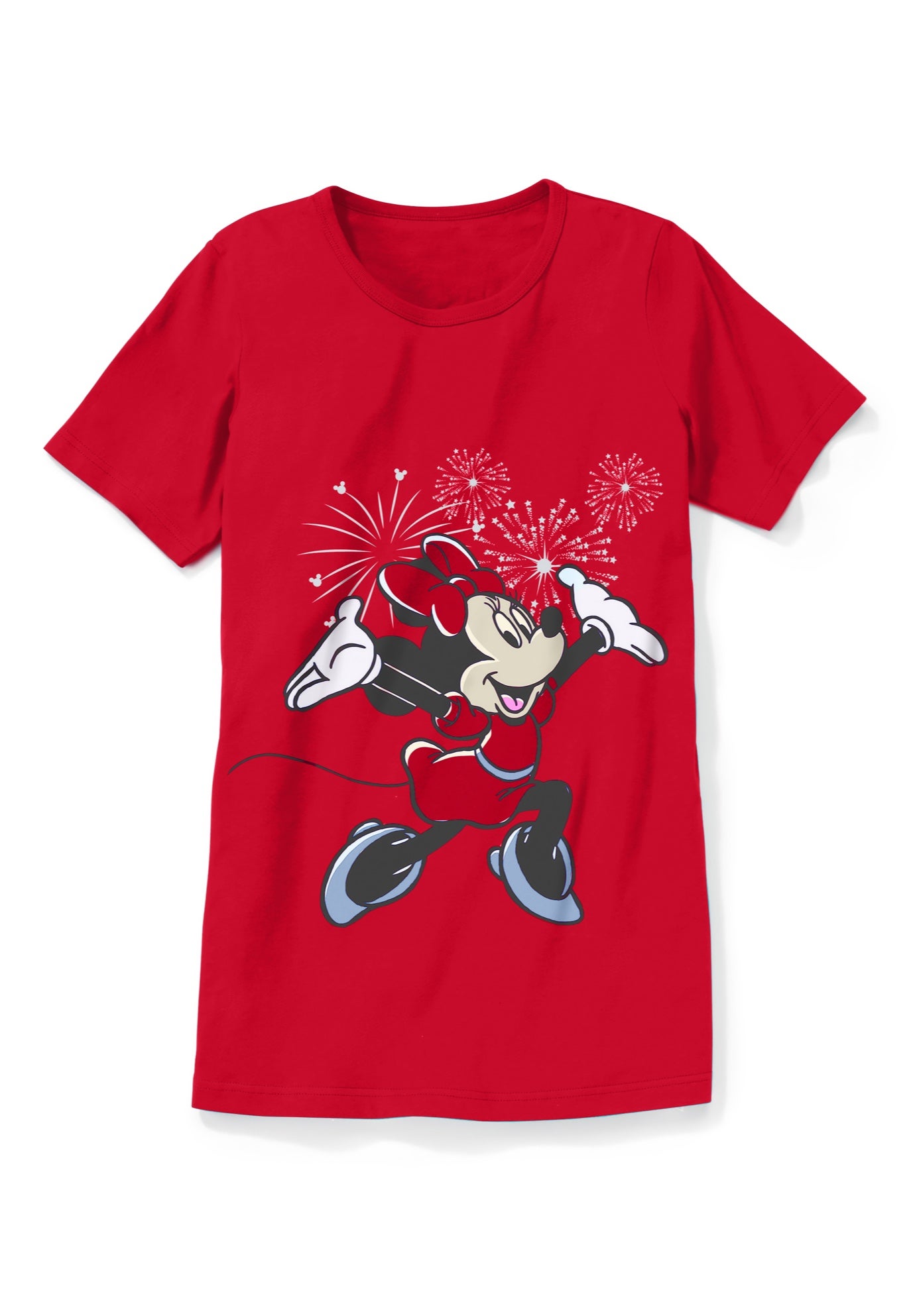 Wow Minnie Crewneck Tee image number 1