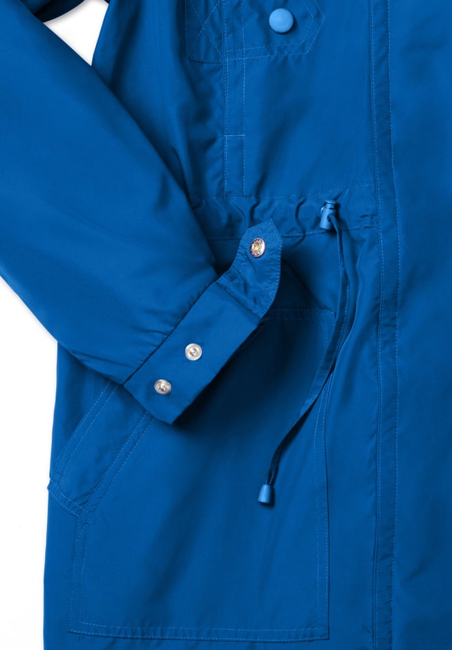 Taslon&reg; Anorak Jacket with Removable Fleece Lining image number 5