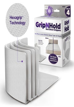 GripNHold&reg; Bed Sheet Grippers 4-Pack