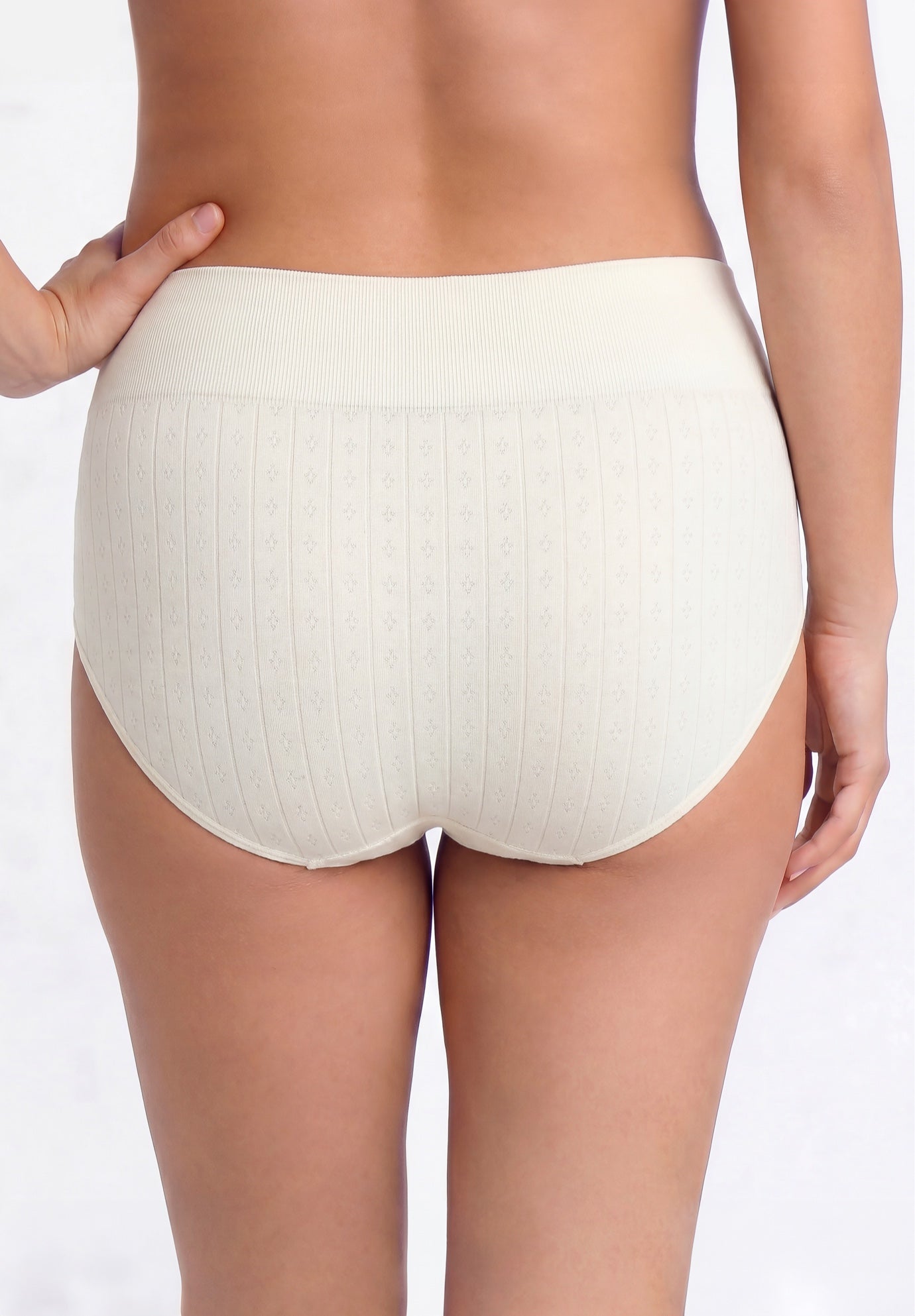 Pointelle Seamless Brief 2-PK image number 1