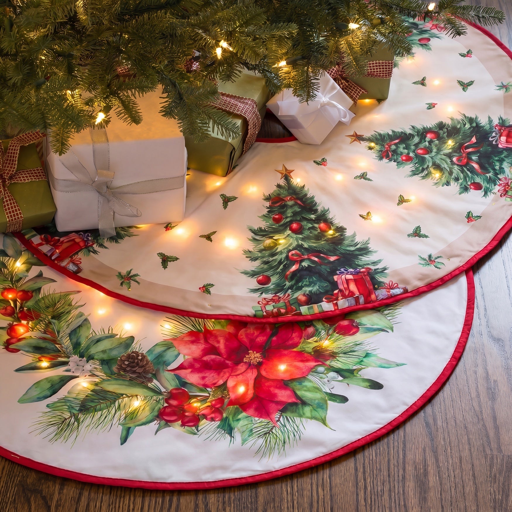 Pre-lit Tree Skirt image number 4
