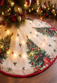 Pre-lit Tree Skirt