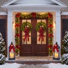 Twice As Nice Pre-lit Wreaths, Set of 2 image number 6
