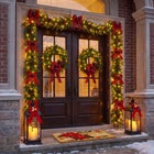 Twice As Nice Pre-lit Wreaths, Set of 2 image number 0