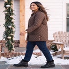 Diamond Quilted Barn Coat image number 2