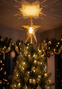 LED Spiral Tree Topper