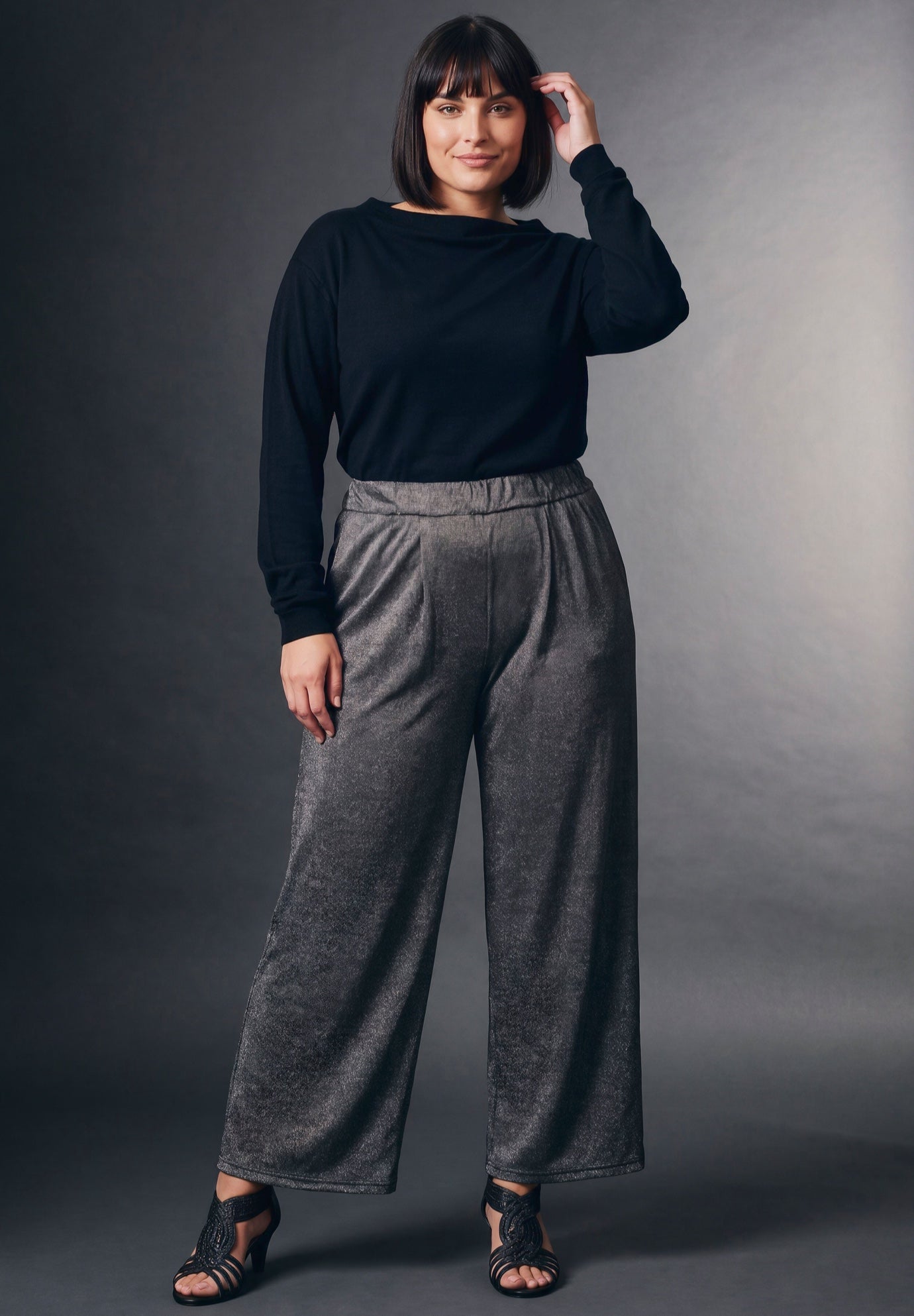 Shimmer Wide Leg Pant image number 0
