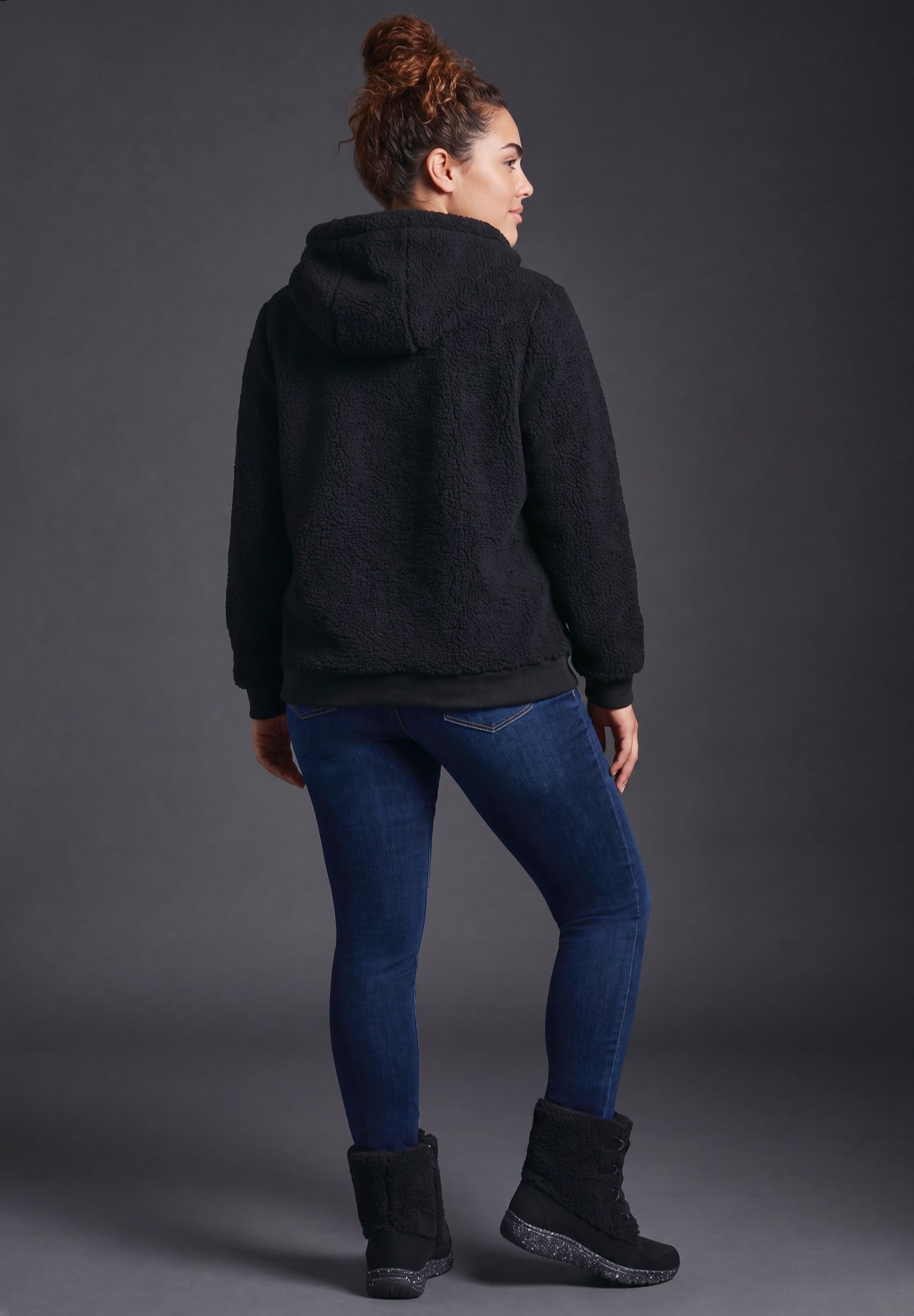 Textured Hoodie image number 3
