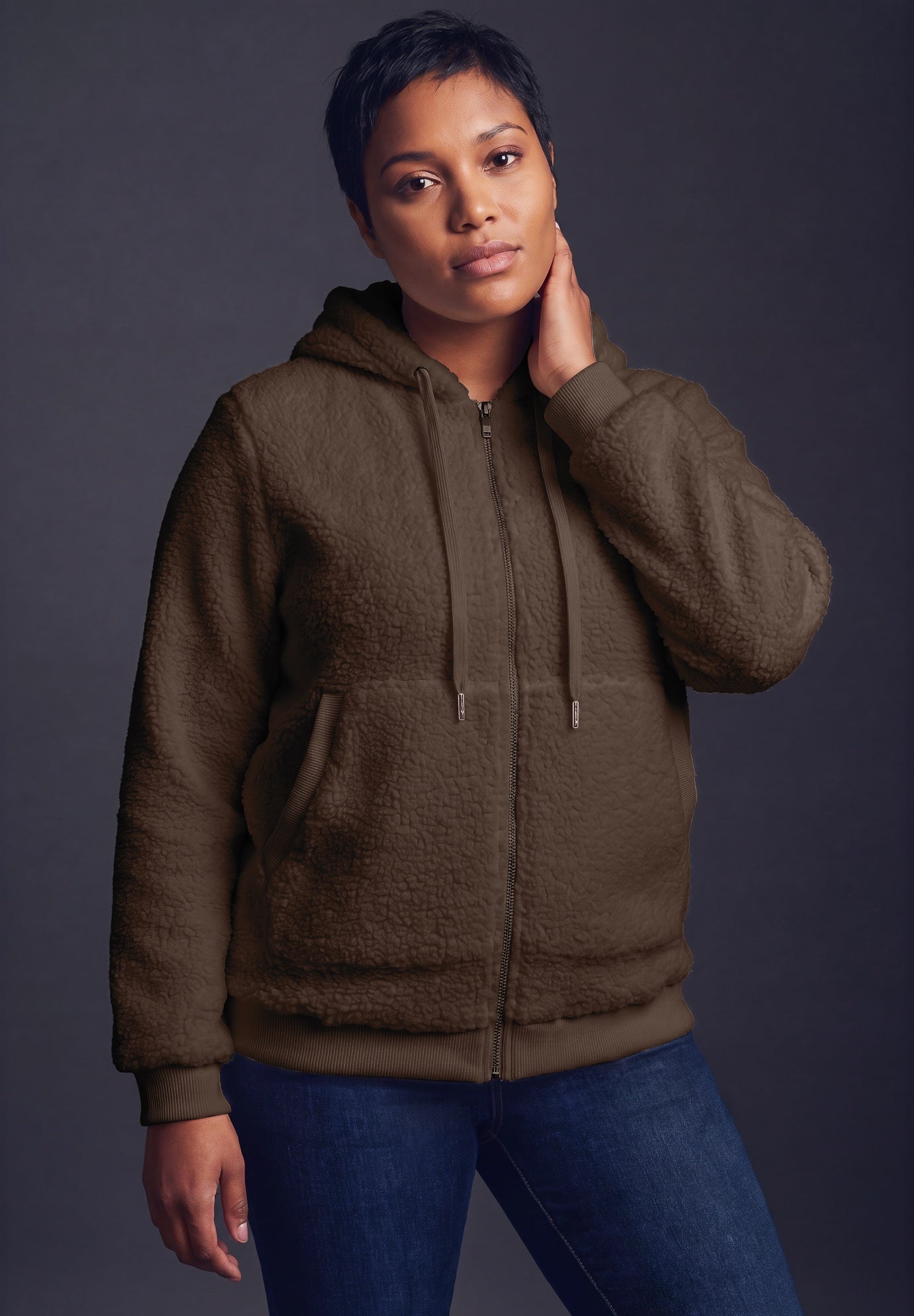 Textured Hoodie image number 0