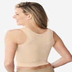 Front-Close Longline Wireless Posture Bra image number null