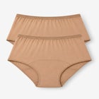 Cotton Spandex Leak-Proof Brief 2-Pack image number 0