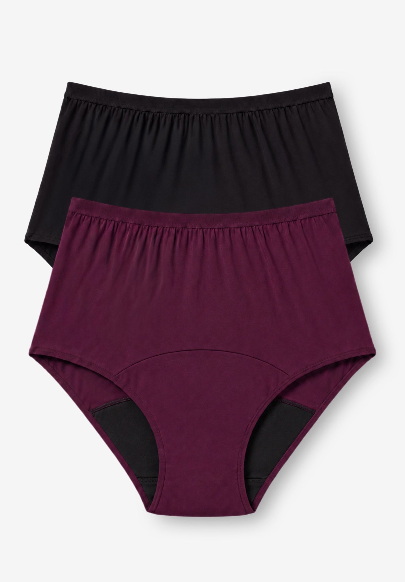 Cotton Spandex Leak-Proof Brief 2-Pack image number 0