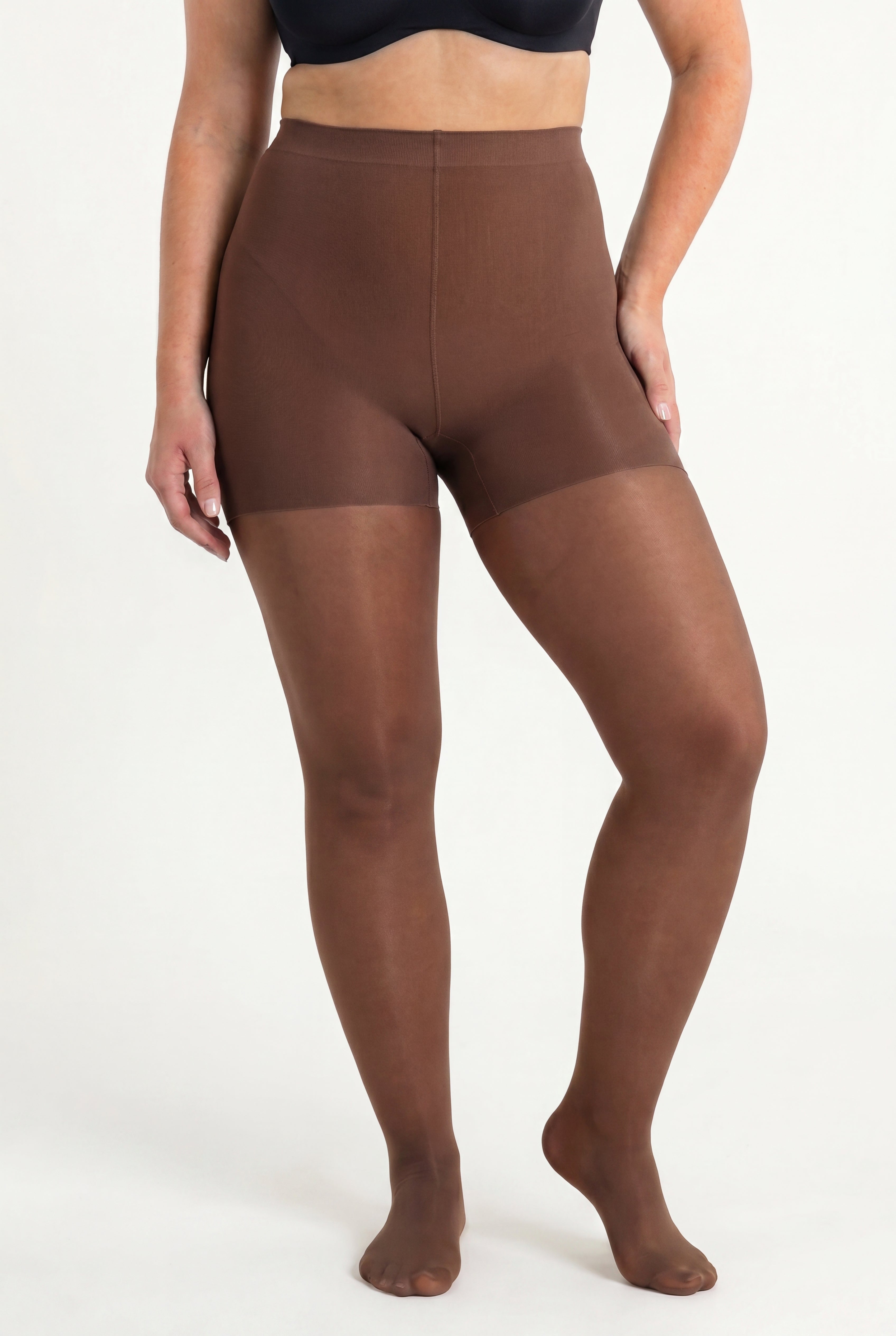 Silky Toes Control Top Ultra Soft Sheer 2-Pack Tights image number 4