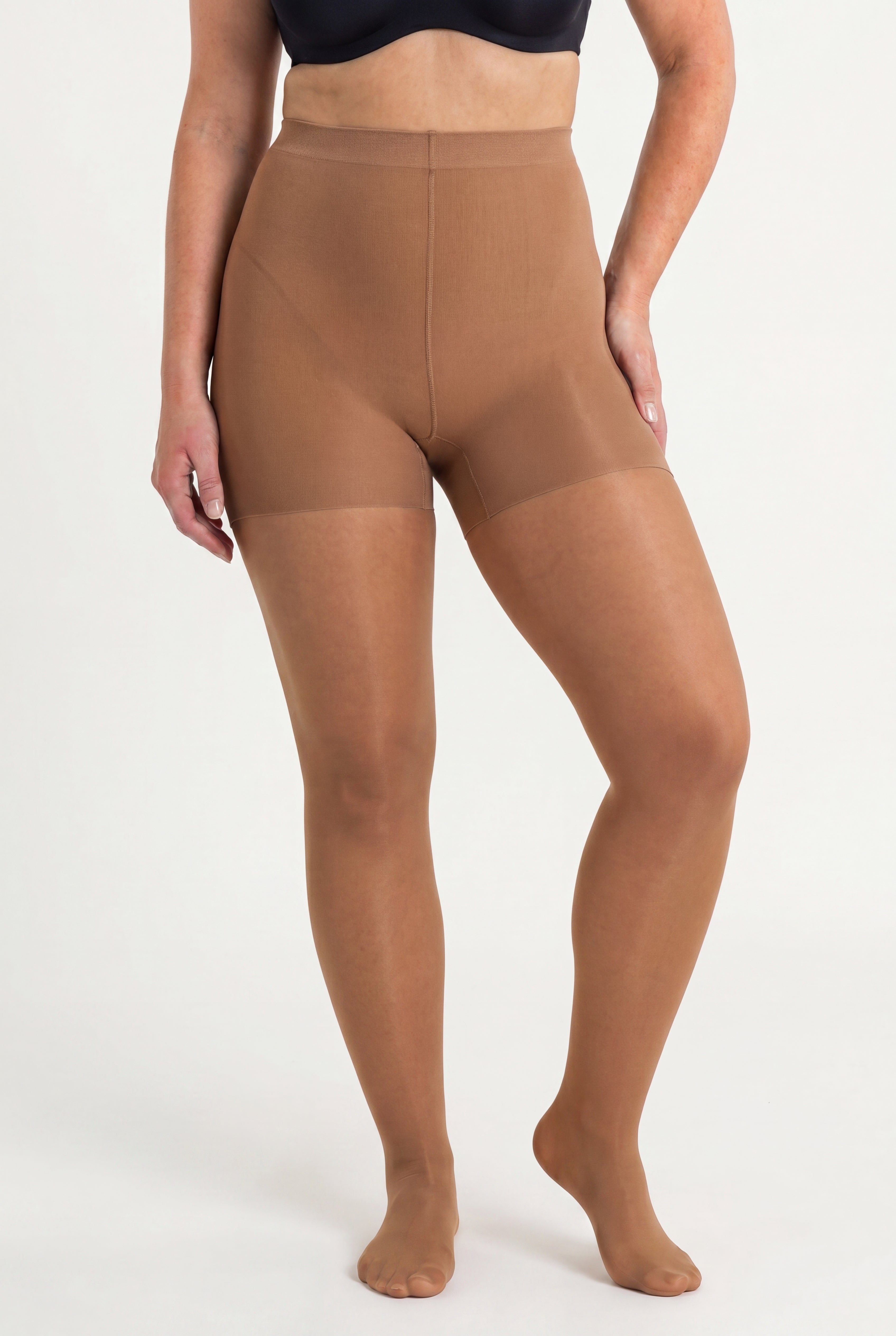 Silky Toes Control Top Ultra Soft Sheer 2-Pack Tights image number 3