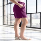 Plus Size Soft Knit Pull-On Short image number null
