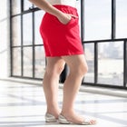 Plus Size Soft Knit Pull-On Short image number null