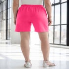 Plus Size Soft Knit Pull-On Short image number null