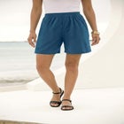Plus Size Soft Knit Pull-On Short image number 0