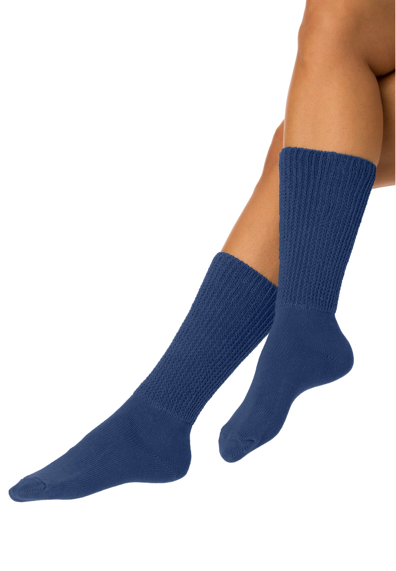 2-Pack Open Weave Extra Wide Socks image number 0