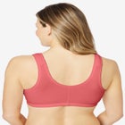 Leading Lady&reg; Meryl Cotton Front-Close Wireless Bra image number null