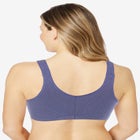 Leading Lady&reg; Meryl Cotton Front-Close Wireless Bra image number null