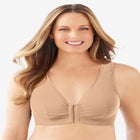 Leading Lady® Meryl Cotton Front-Close Wireless Bra image number null