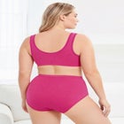 Leading Lady&reg; Meryl Cotton Front-Close Wireless Bra image number null