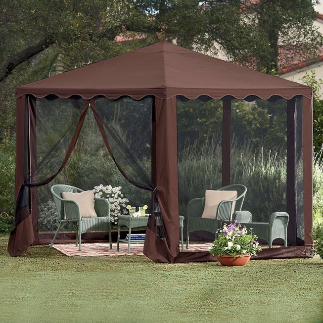 13'W Hexagon Gazebo image number null