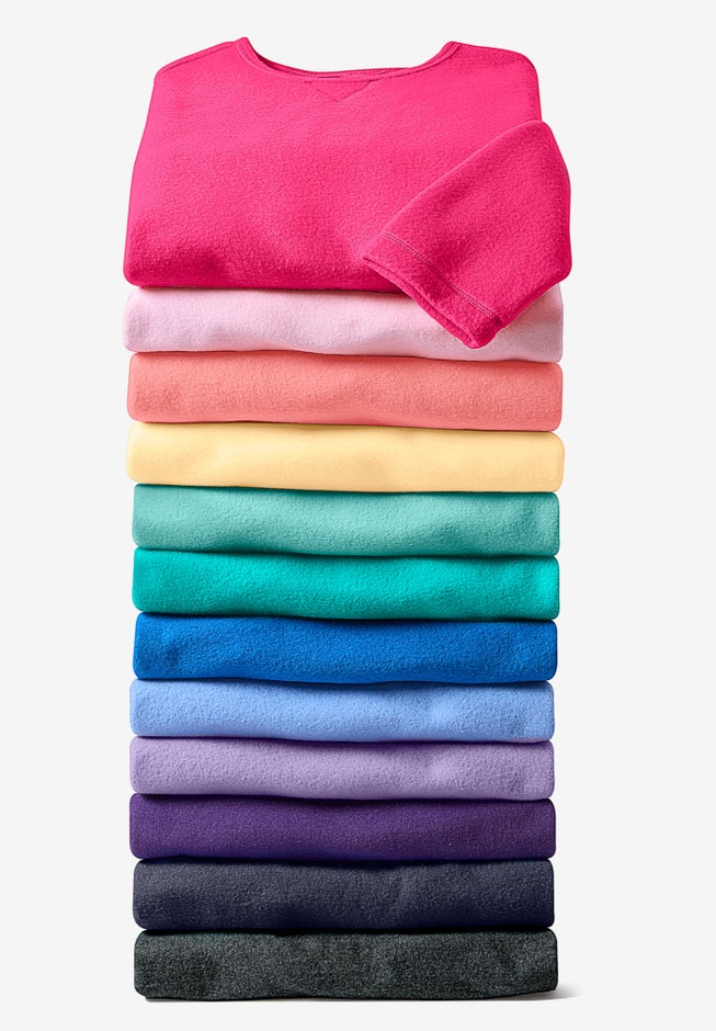 Crewneck Ultra Soft Sherpa Sweatshirt image number 2