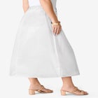 Plus Size Easy-Wear A-Line Skirt image number 2