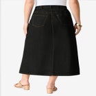 Plus Size Easy-Wear A-Line Skirt image number 1