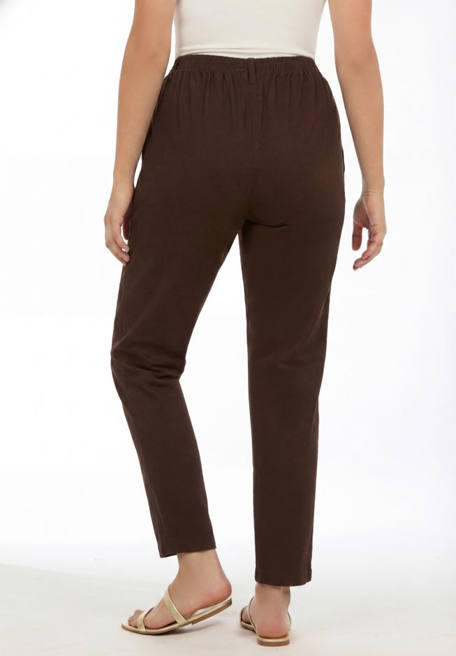Plus Size Easy-Wear Straight Leg Jean image number 1