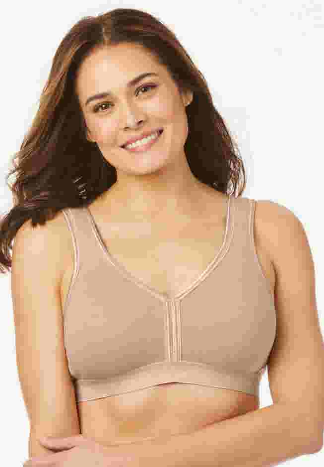 Wireless Back-Close Lounge Bra image number 0