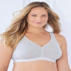 Wireless Back-Close Lounge Bra image number null