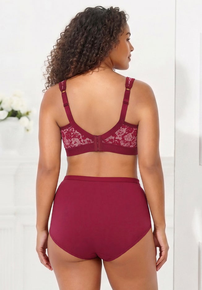 Wireless Back-Close Lounge Bra image number 1