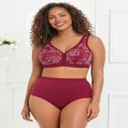 Wireless Back-Close Lounge Bra image number null