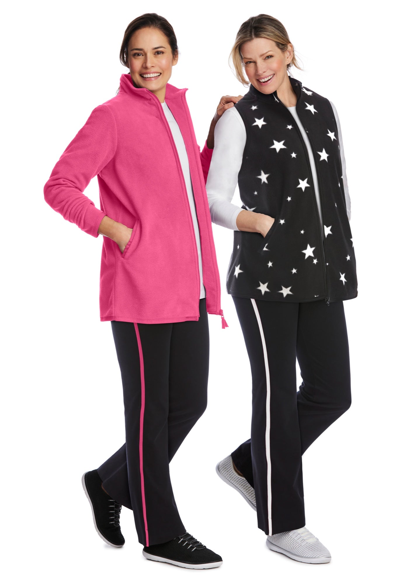Zip-Front Microfleece Jacket image number 2