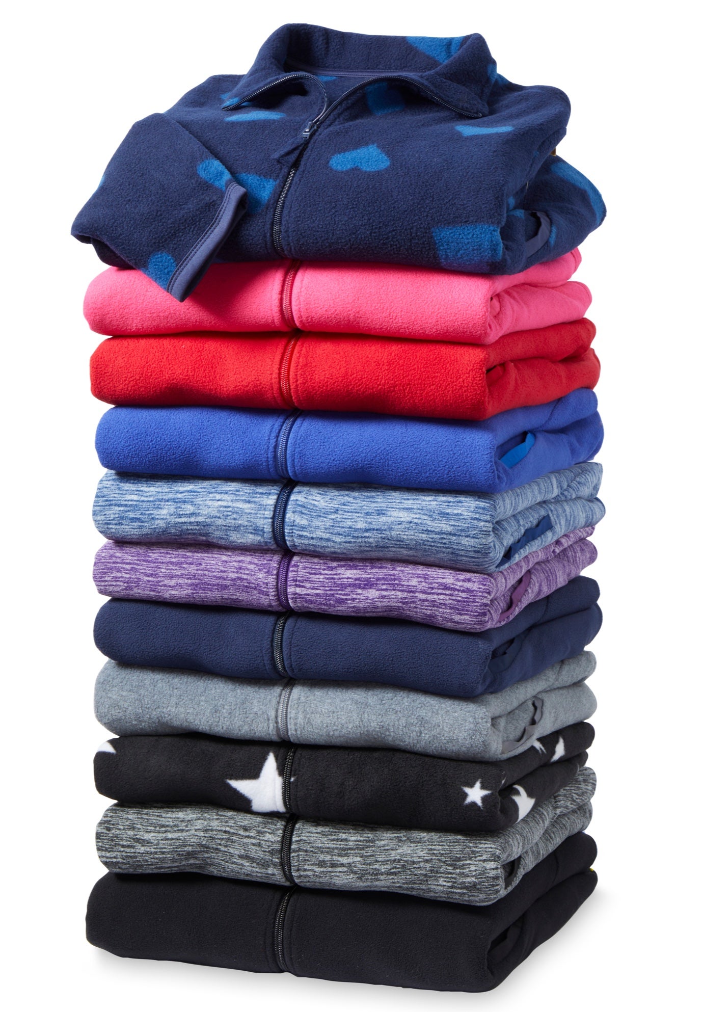 Zip-Front Microfleece Jacket image number 1
