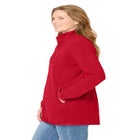 Zip-Front Microfleece Jacket image number null