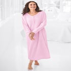 Thermal Henley Sleepshirt image number 5