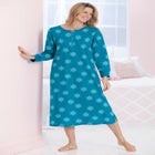 Thermal Henley Nightgown image number null