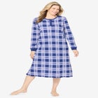 Thermal Henley Nightgown image number null