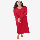 Thermal Henley Nightgown image number null