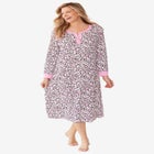 Thermal Henley Sleepshirt image number 0