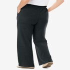 7-Day Knit Wide-Leg Pull-On Pants image number null