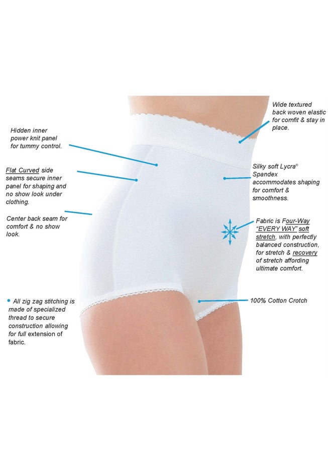 Rago® Light Control High-Waist Brief image number 2