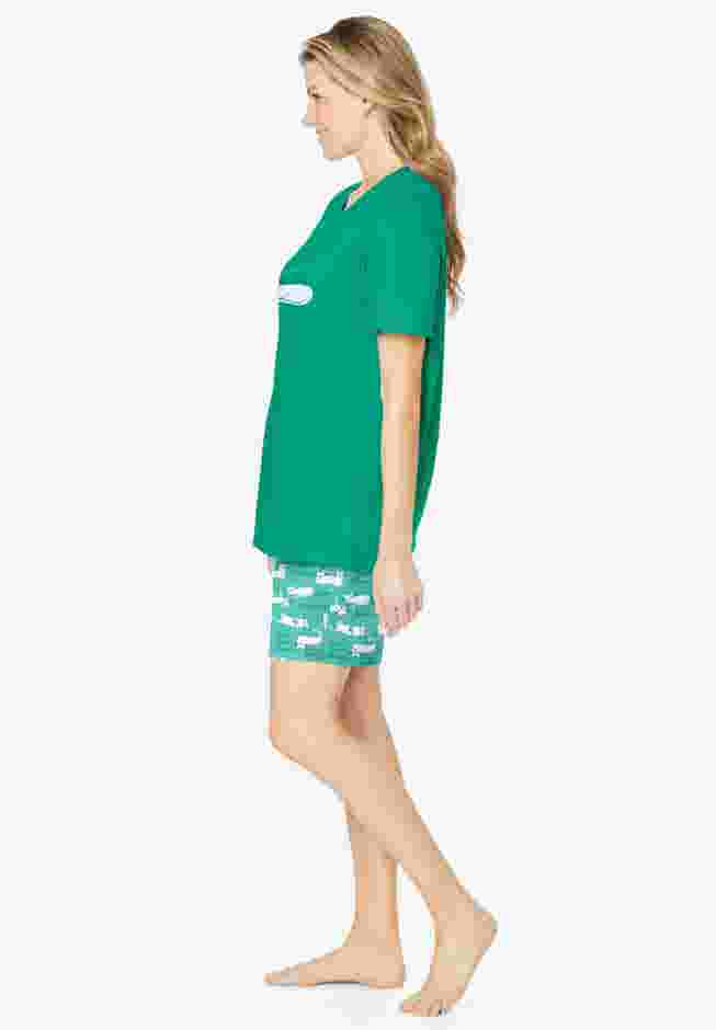 Knit PJ Short Set image number 2